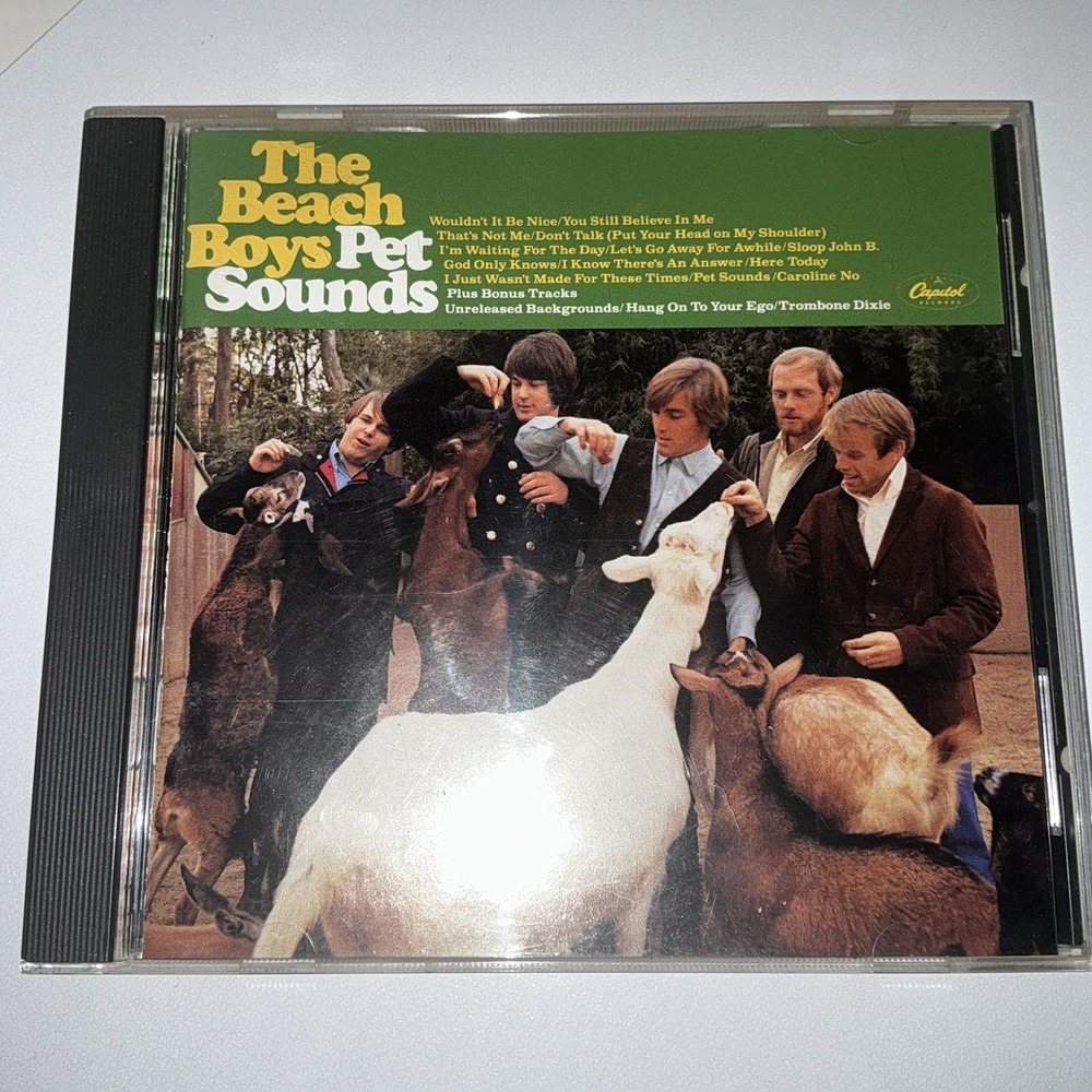 The Beach Boys-Pet Sounds CD 1990 Capitol BRIAN WILSON Record Club Edition
